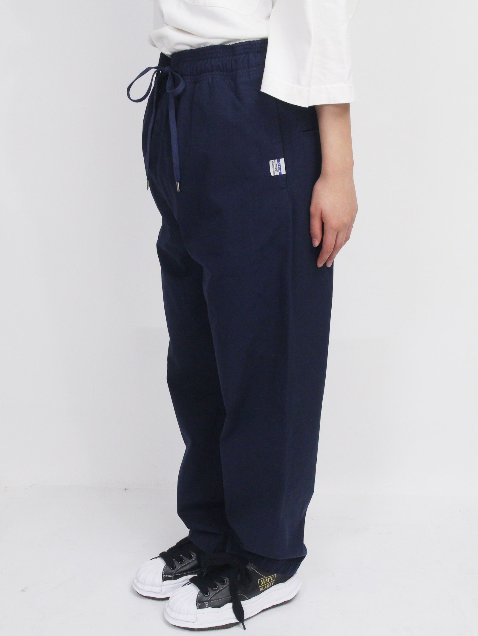 ノーサイドロングパンツ -  no side seam long pt - navy