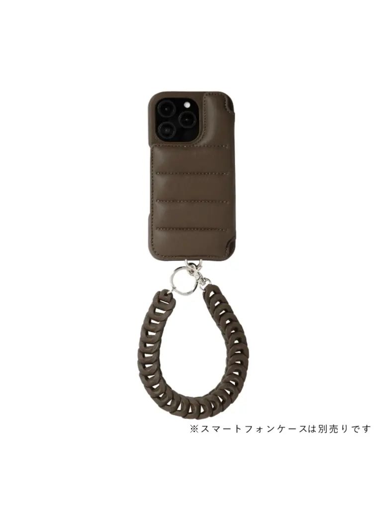 アイフォンケース ハンドストラップ ”シンボル” ｜Hand STRAP SYMBOLE (エトープ)