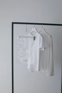 【2枚セット】ベーシックT / ロンT - 2TYPE LOGO PACK T-SHIRT WHITE