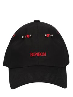 ピァッシング ロゴキャップ BLACK×RED
