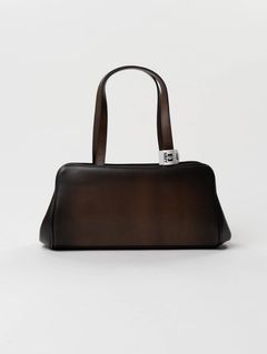 "ヴィンテージ" イースト-ウエスト バッグ- "VINTAGE" East-West Bag (BROWN)