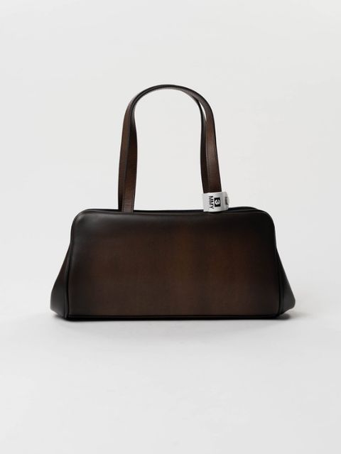 "ヴィンテージ" イースト-ウエスト バッグ- "VINTAGE" East-West Bag (BROWN)