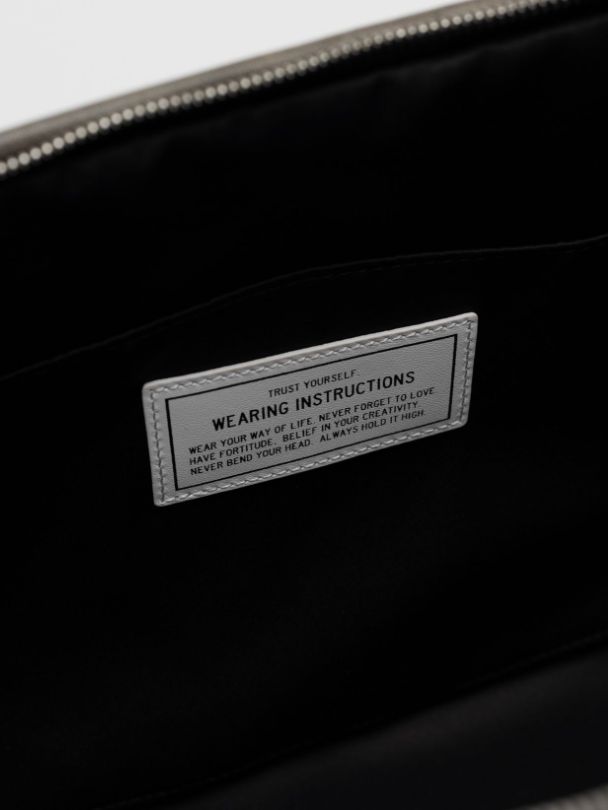 "ヴィンテージ" ボストン バッグ ラージ - "VINTAGE" Boston Bag Large (BLACK)
