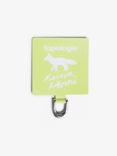 超爆安 MAISON KITSUNÉ - 【Topologie / トポロジー】 フォンストラップ スマホアクセサリー