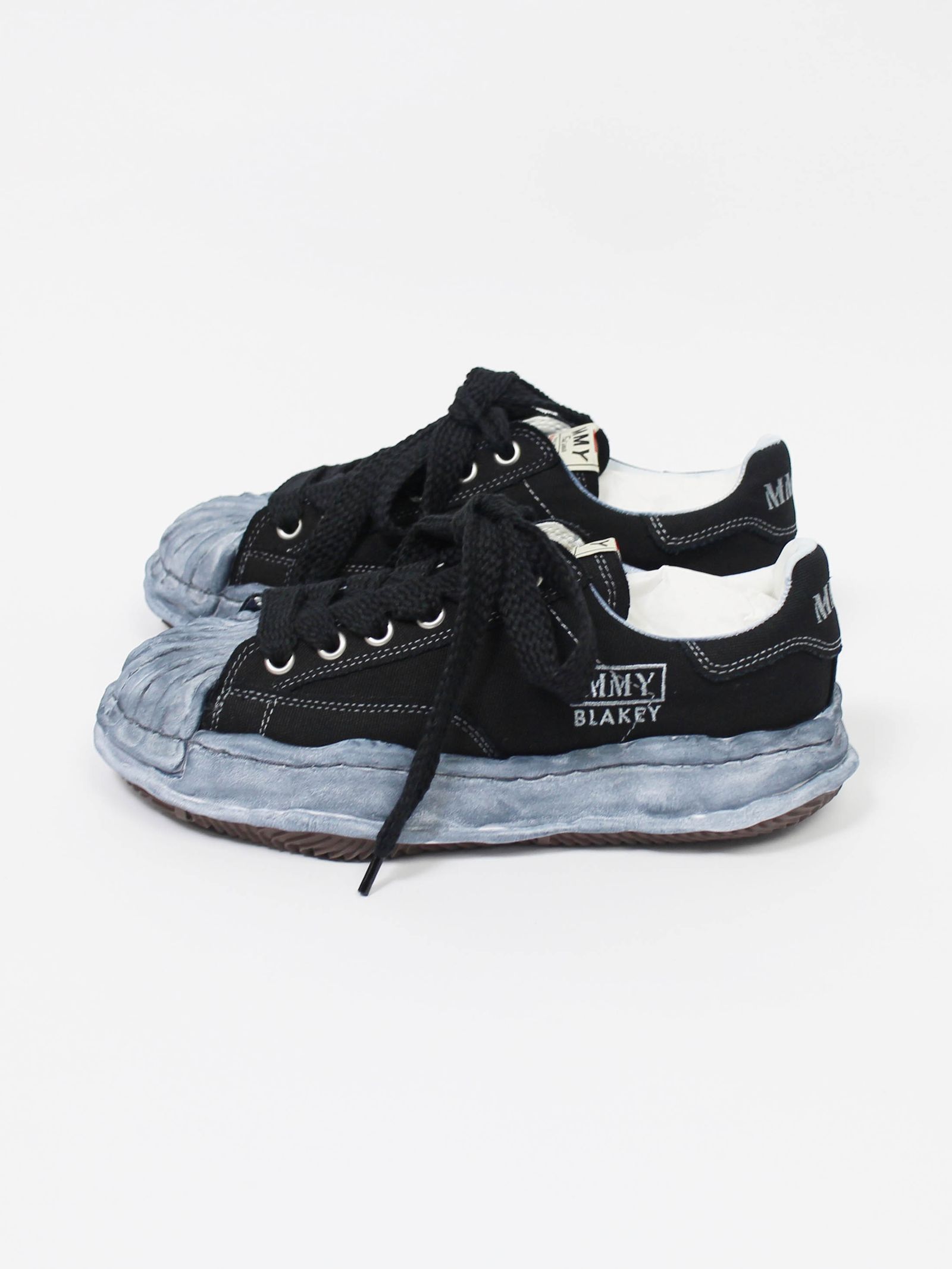 "BLAKEY" OG Sole  OVER DYED Sneaker - NAVY - A08FW710