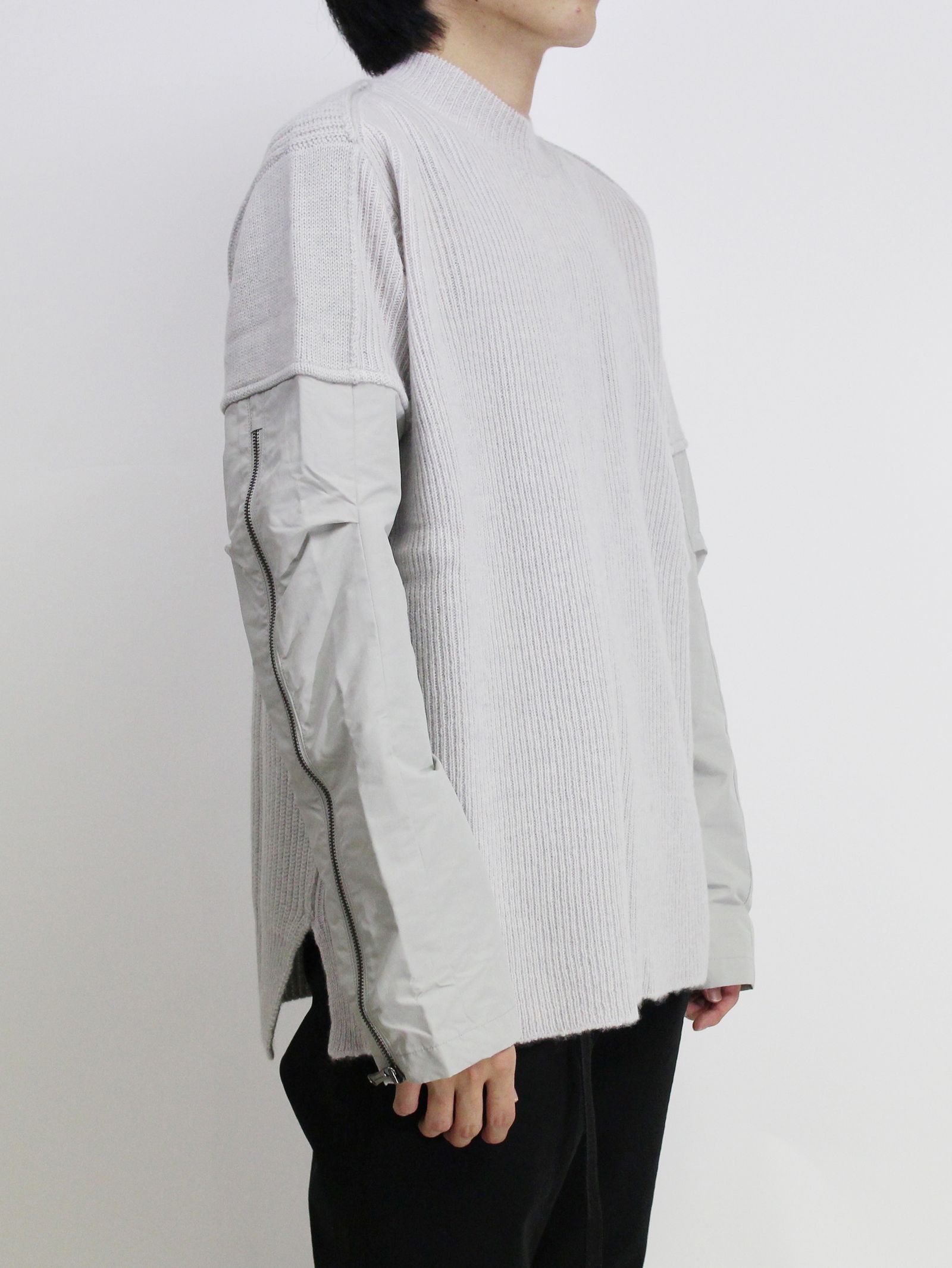 コンビネーションプルオーバー - L/GREY