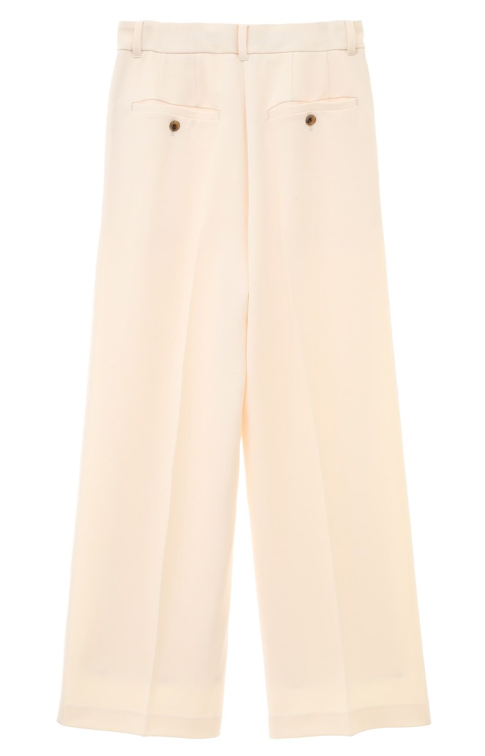 タックストレートパンツ -  2WAY TUCK STRAIGHT PANTS - IVORY