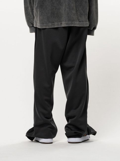 フォールデッド トラックパンツ - Folded Track Pants （BLACK)