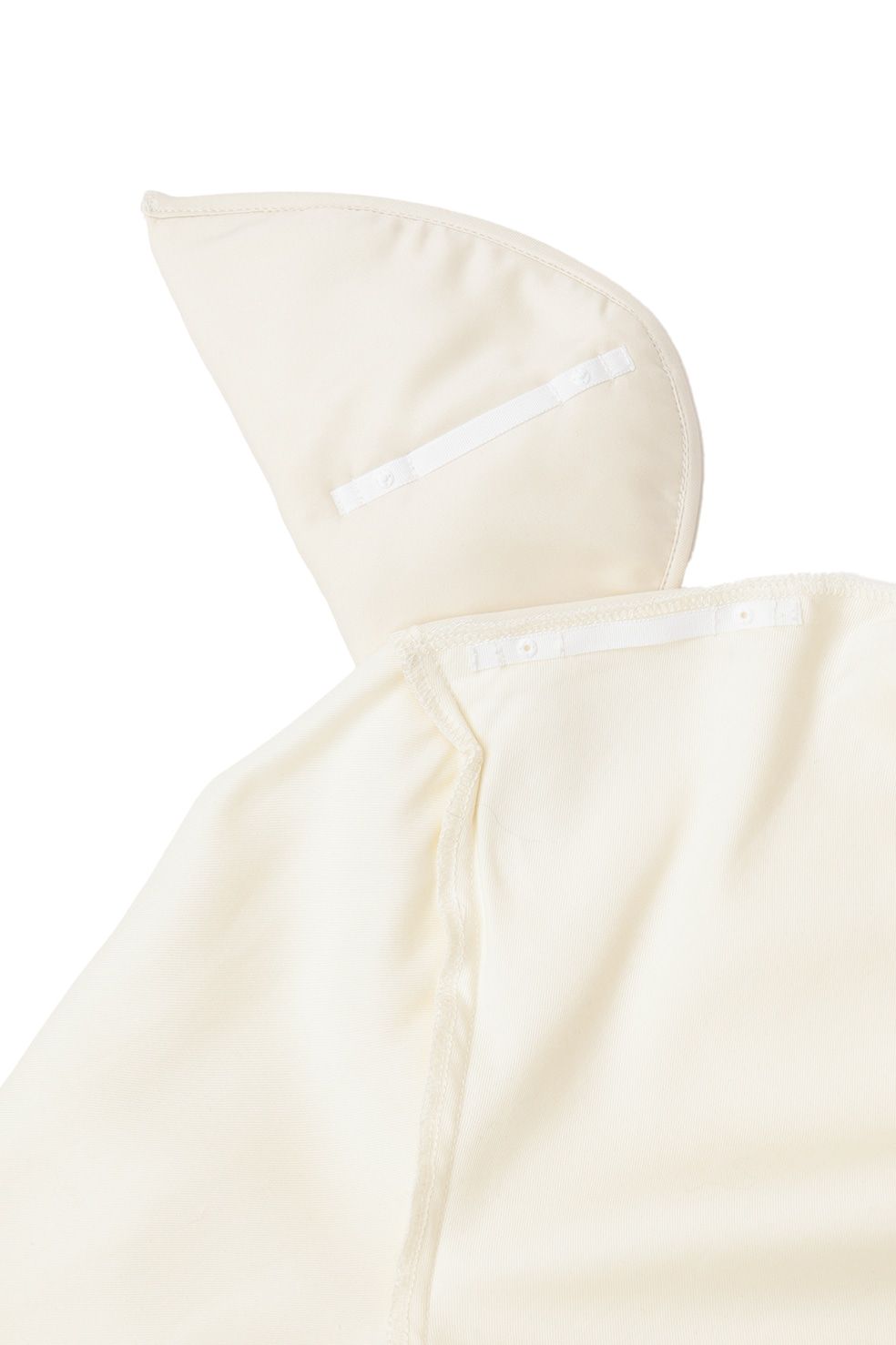 ブイネックボディスーツ - V NECK POWER SHOULDER BODYSUIT(IVORY)