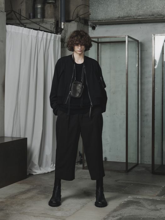 レザーネックポーチ - LEATHER NECK POUCH