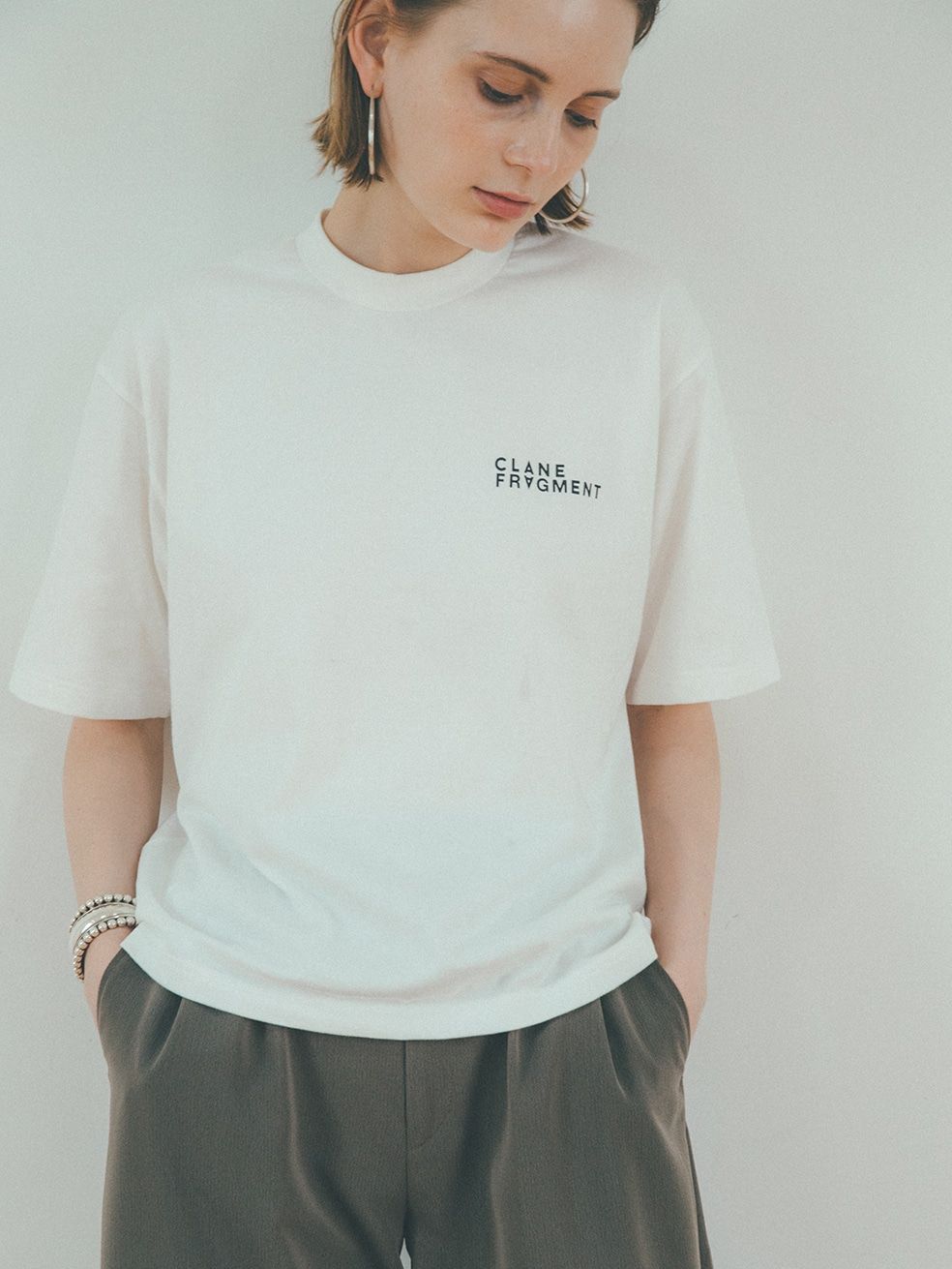 CLANE - 【ユニセックス】フラグメントコラボTシャツ - FRAGMENT×CLANE