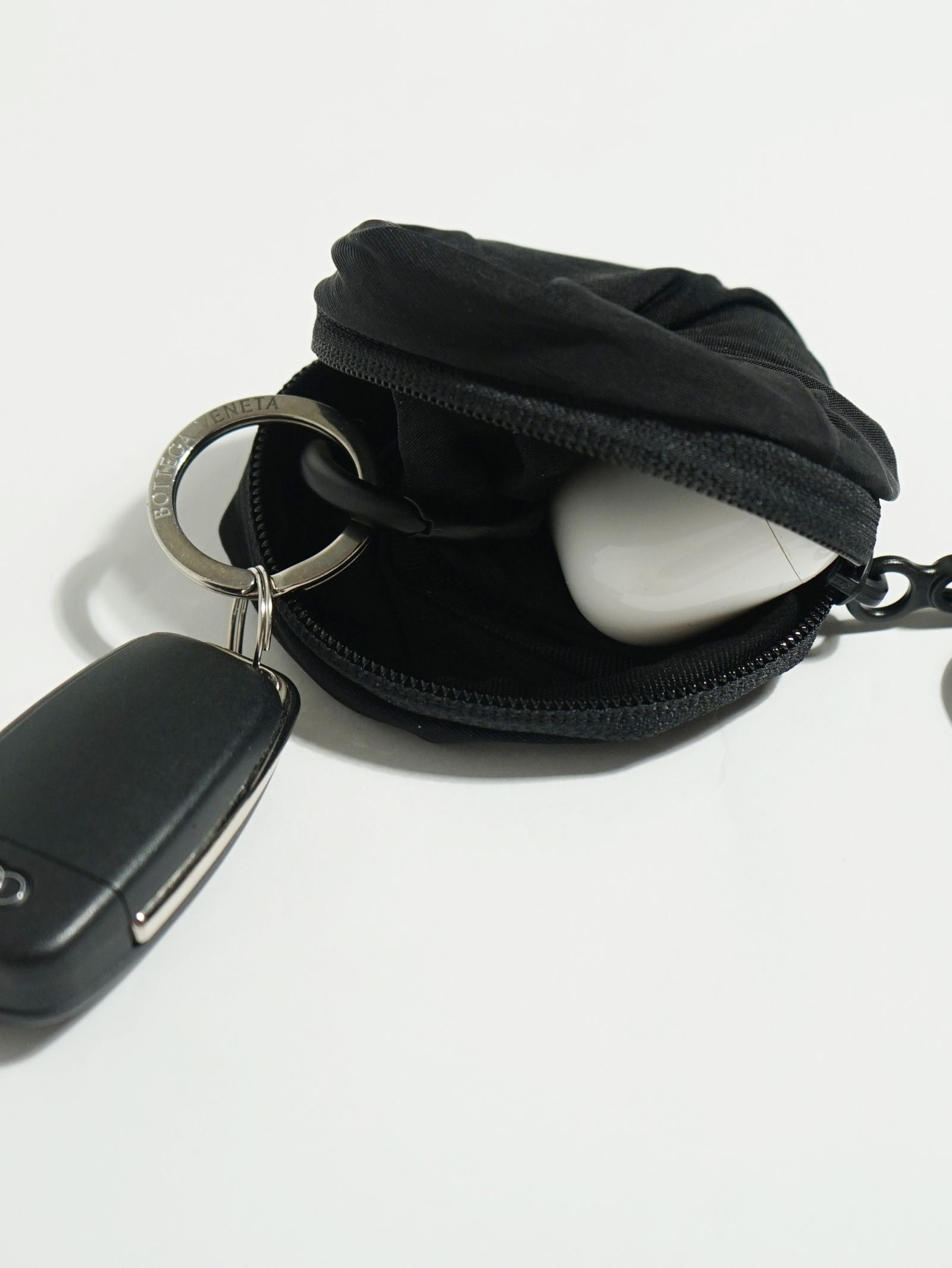 小物 cote&ciel AOOS SMOOTH NANO BLACK cote&ciel - AOOS SMOOTH NANO BLACK | バッグチャーム