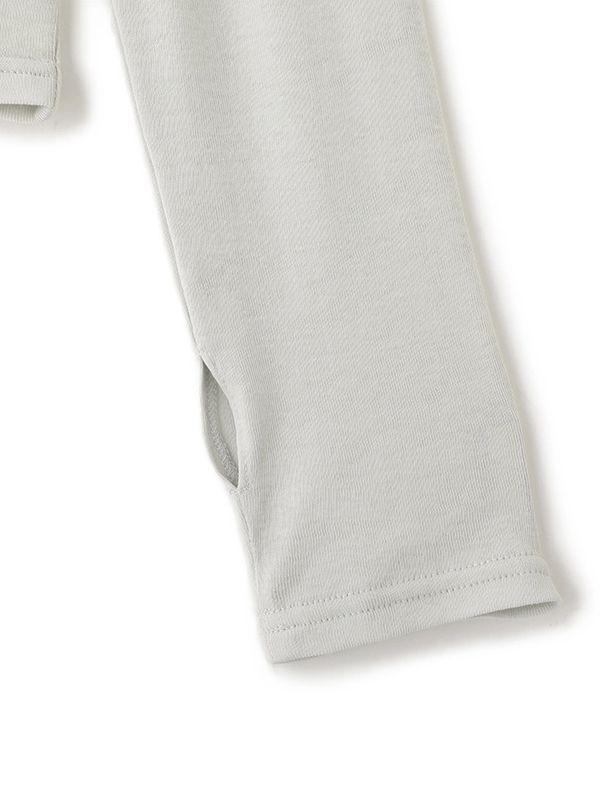 ガーゼフライスフロントオープンプルオーバー (MINT)