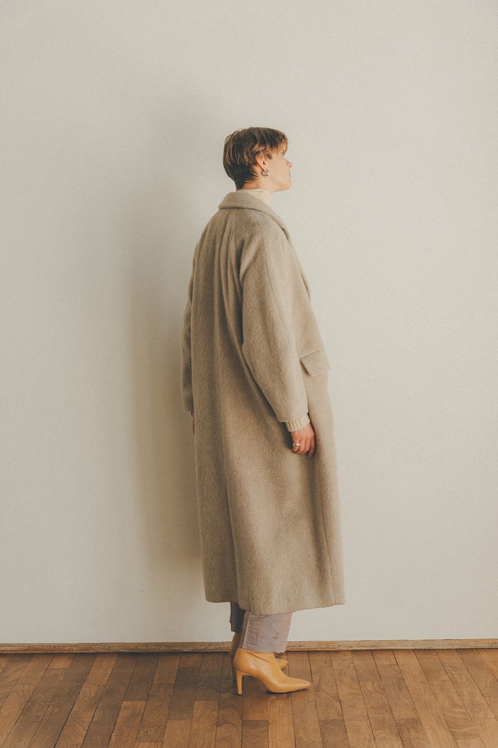 CLANE】DOUBLE WOOL LONG COAT-