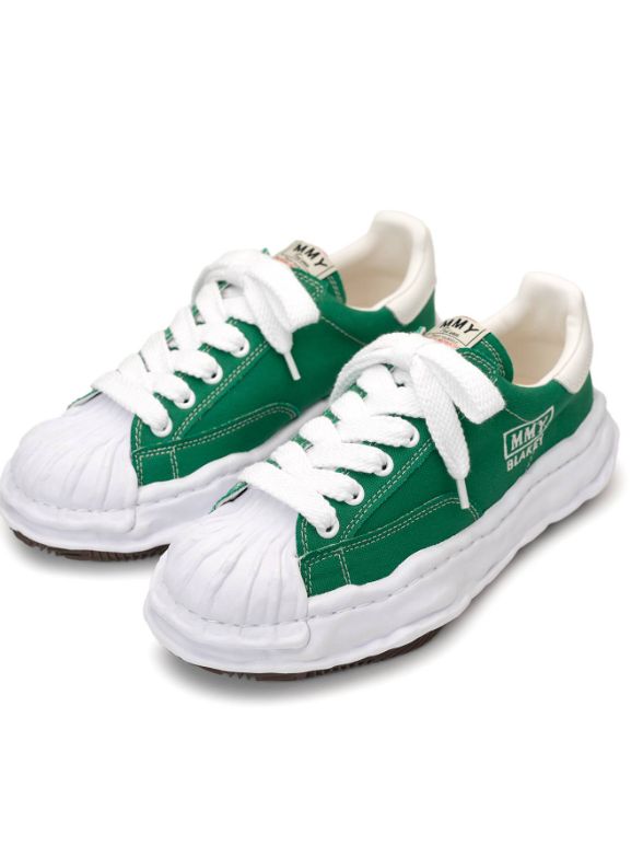 オリジナルソールスニーカー "BLAKEY / ブレイキー" GREEN -  OG Sole Canvas Low-top Sneaker -  A08FW735