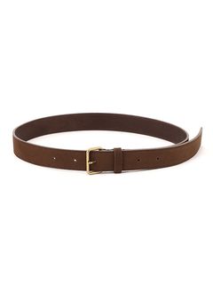 スクエアバックルベルト （BROWN）