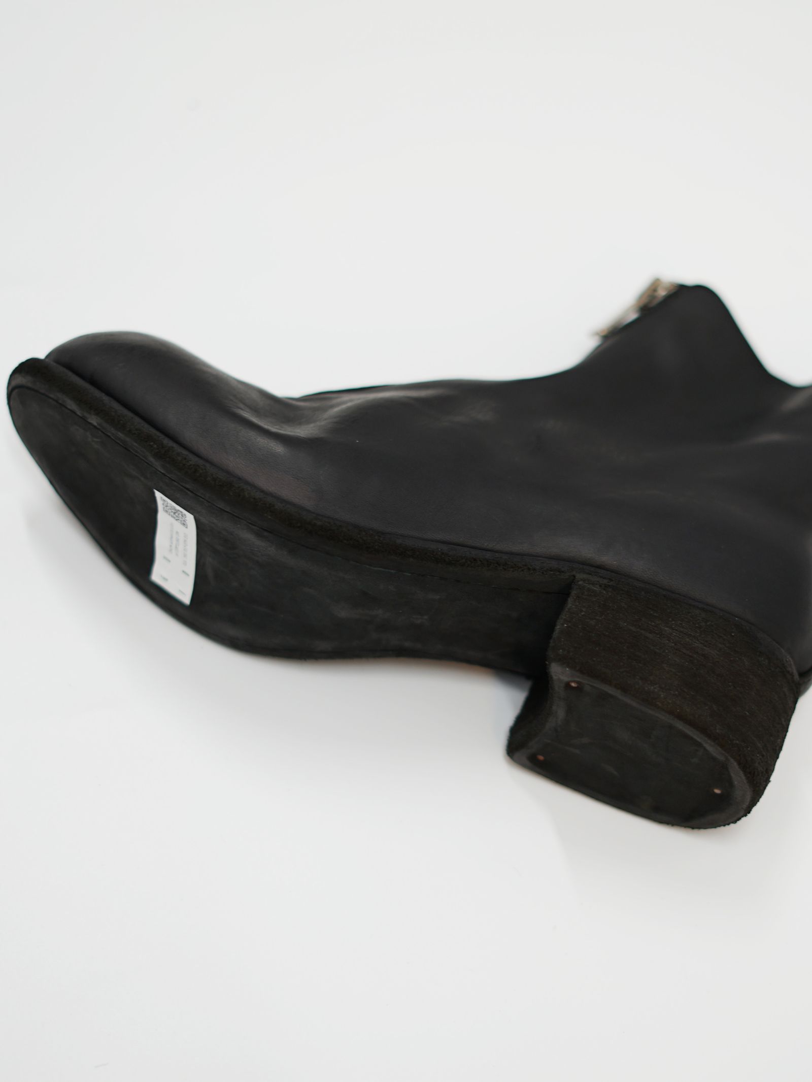 GUIDI - 【PL1】 フロントジップ ブーツ - Front Zip Boots (BLACK