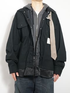トリプルレイヤードシャツ - Mix Layered Shirt