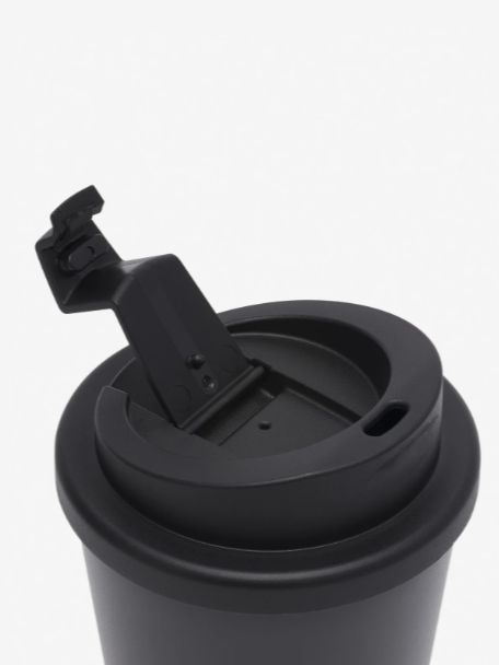 カフェ キツネ コーヒー カップ タンブラー - BLACK