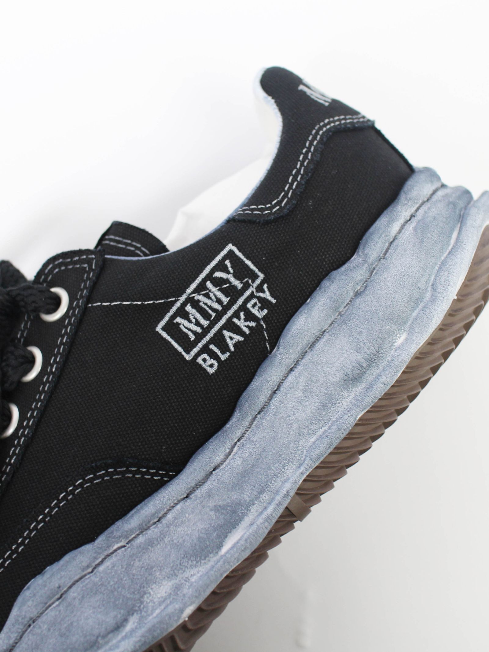 "BLAKEY" OG Sole  OVER DYED Sneaker - NAVY - A08FW710