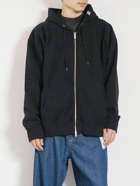 ジップパーカー - Zip Parka - BLACK