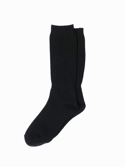 ロング ルーズ ソックス / 靴下 - LOOSE LONG SOCKS BLACK