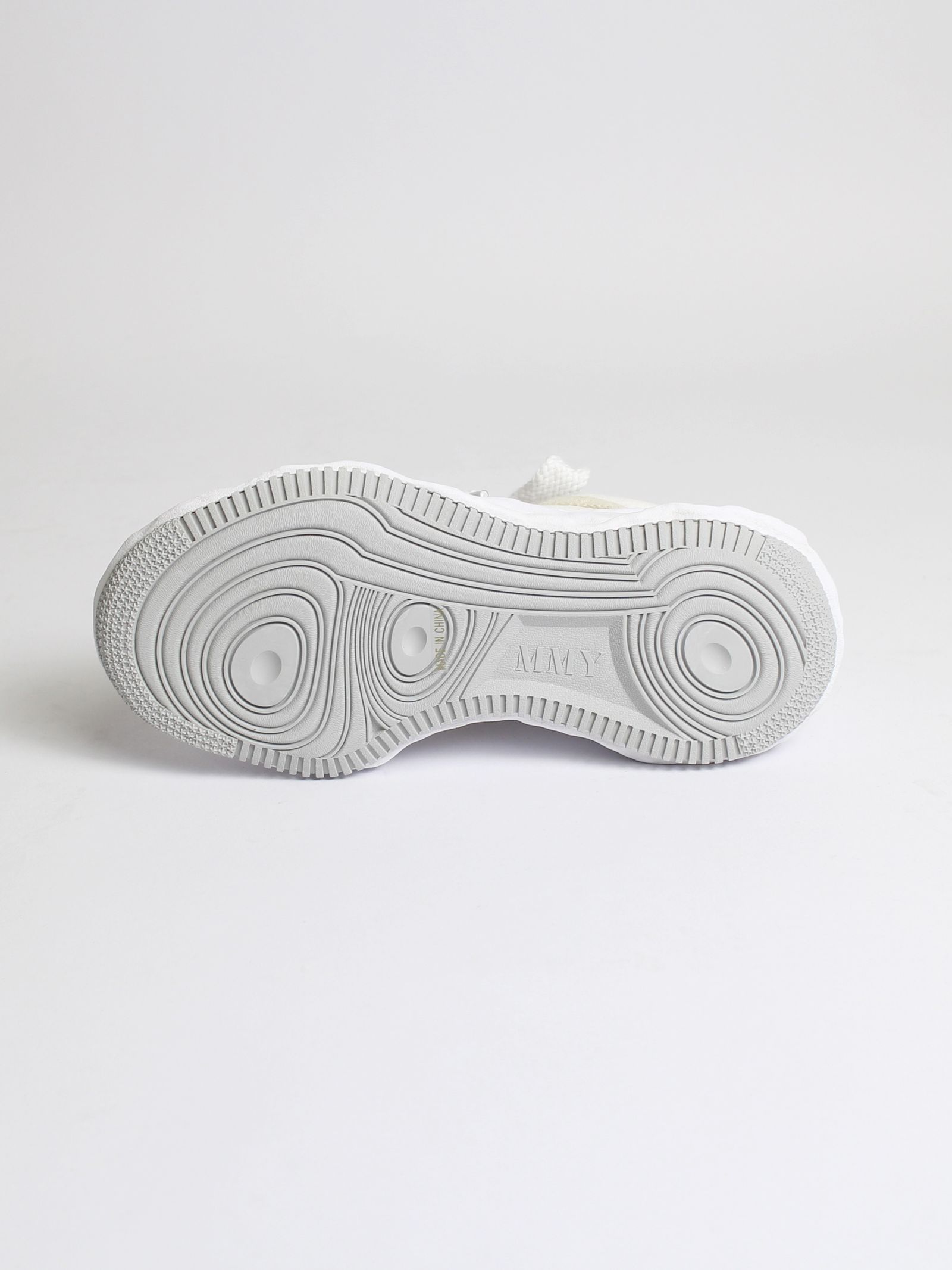 "WAYNE" OG Sole Canvas Low-top Sneaker   A07FW704 - WHITE