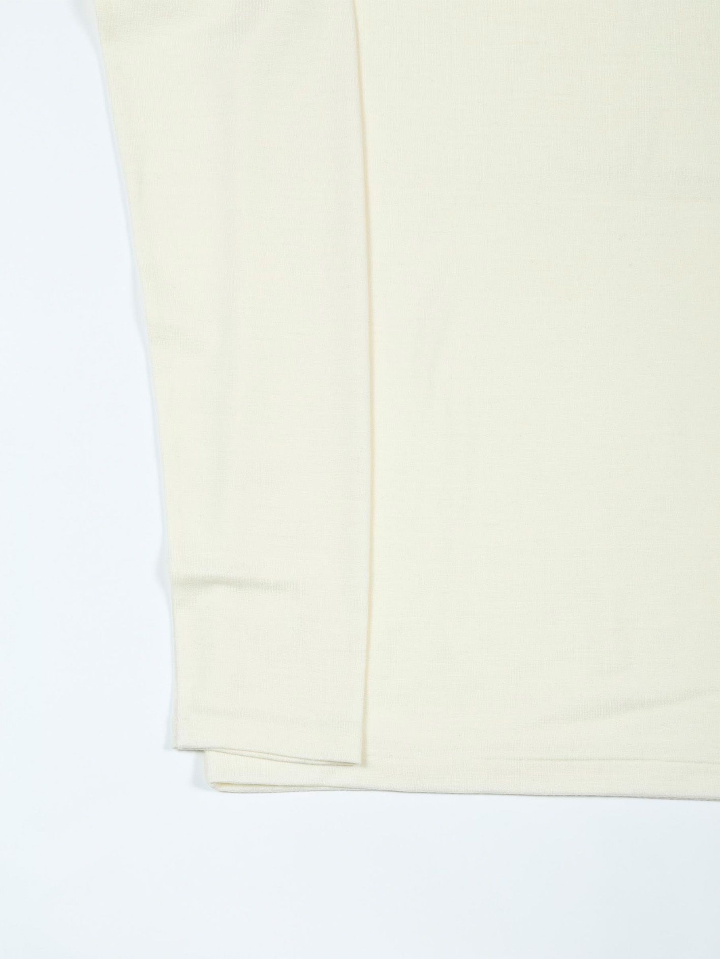 ウォッシャブルウールタートルネックプルオーバー - Washable Wool Turtleneck Pullover - CREAM
