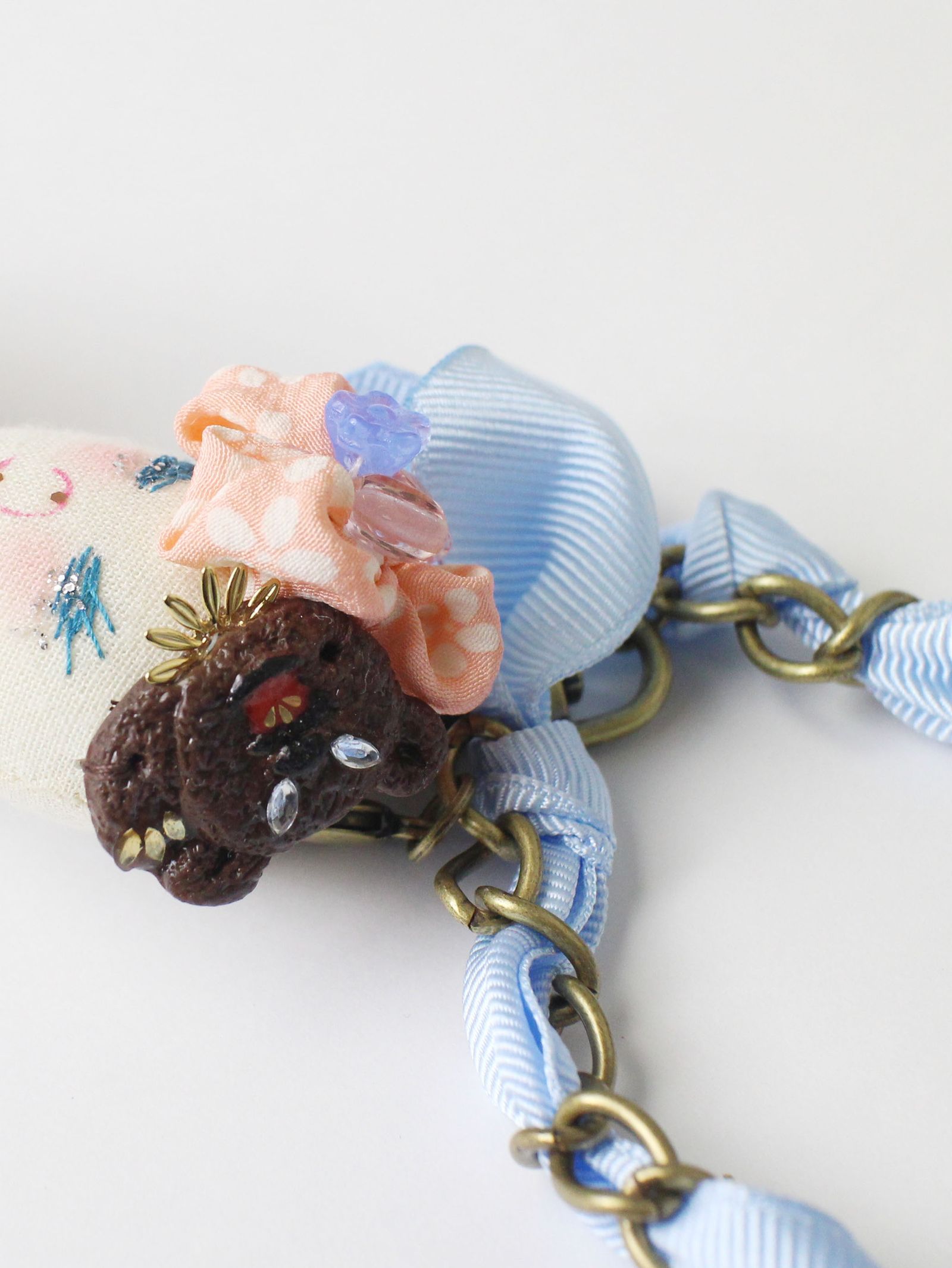 浴衣 ドールチャーム - YUKATA BEAR  PINK