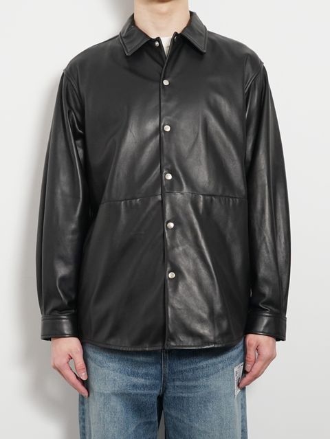 レザーシャツ - LEATHER SHIRTS JACKET