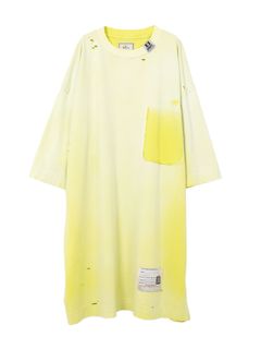 【レディース】サンフェイデッドライクヒュージTシャツ - Sun Faded Like Huge T-shirt - YELLOW