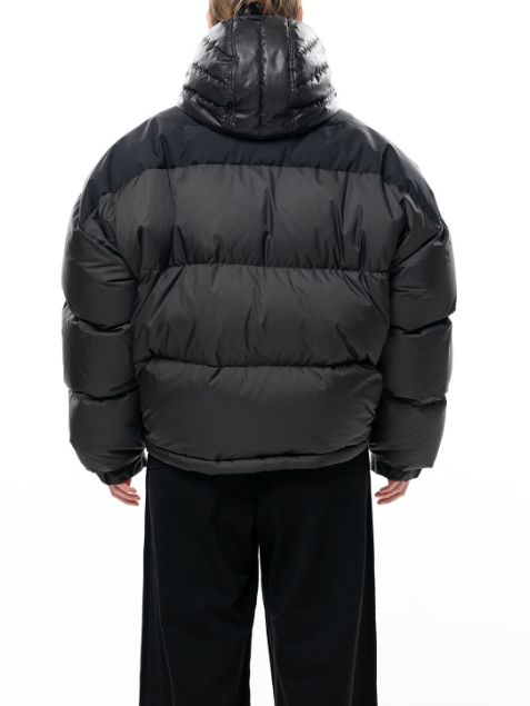 【レディース】 フードダウンブルゾン - HOODED DOWN BLOUSON - BLACK