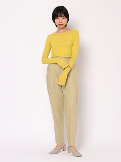 ノースリーブサーマルプルオーバー - YELLOW