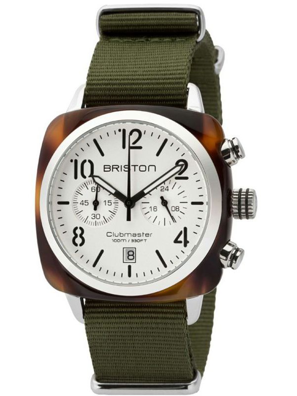 CLUBMASTER CLASSIC CHRONOGRAPH TORTOISE WATCH / クオーツ式 腕時計