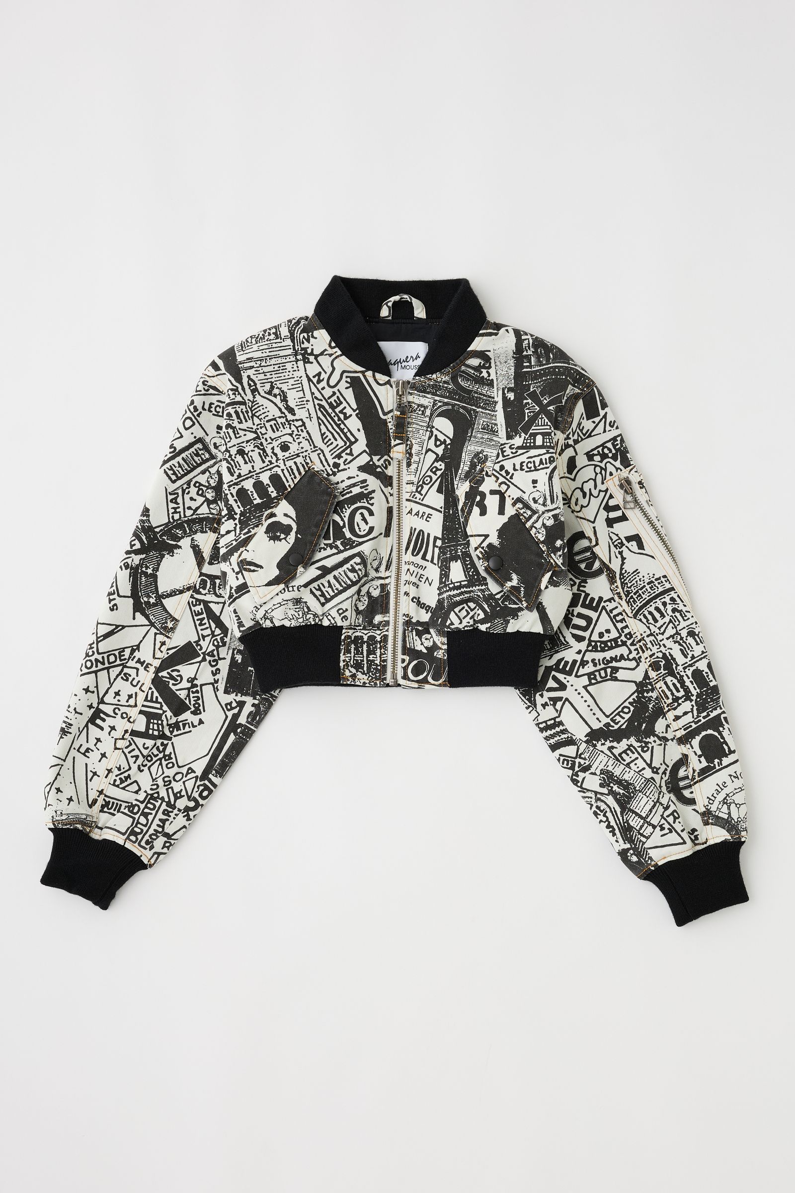 クロップドボンバージャケット | VQ PARIS SYNDROME AVIATOR JK