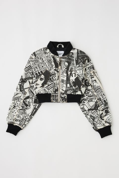 クロップドボンバージャケット | VQ PARIS SYNDROME AVIATOR JK