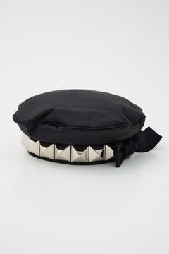 スタッズ付き ベレー帽 |  VQ BERET  (BLACK)