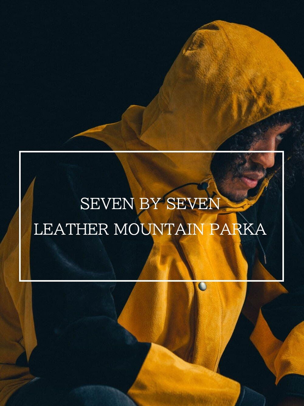 SEVEN BY SEVEN LEATHER MOUNTAIN PARKA