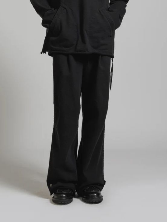 製品染め スウェットワイドパンツ - GARMENT DYE HEAVY JERSEY WIDE SWEAT PANTS