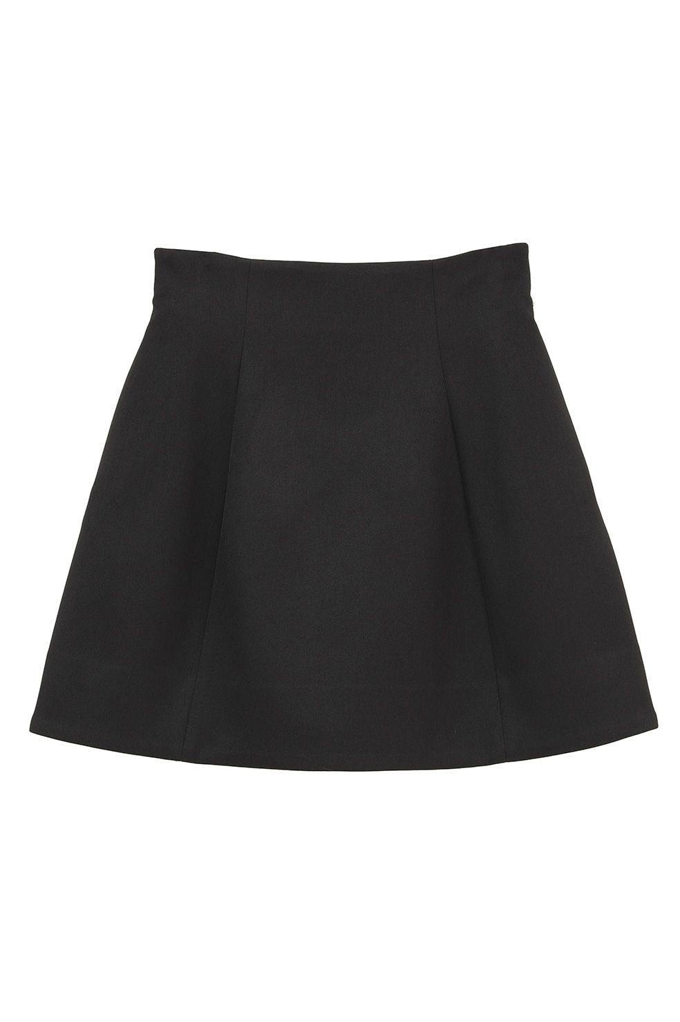 コンストラクティブミニスカート - CONSTRUCTIVE MINI SKIRT (BLACK)
