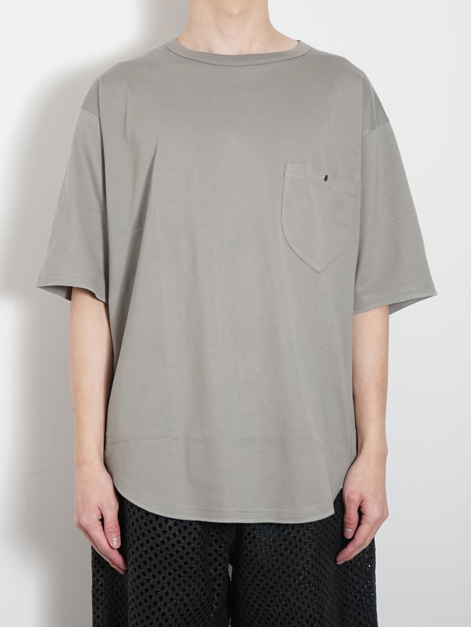 ポケットTシャツ - GREY