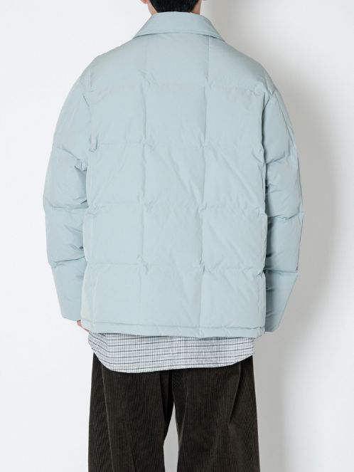 キルトダウンジャケット - QUILT DOWN JACKET (SAX)