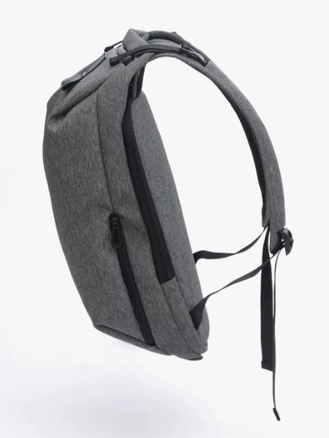 Saru Eco Yarn Black Melange  - バックパック / リュック