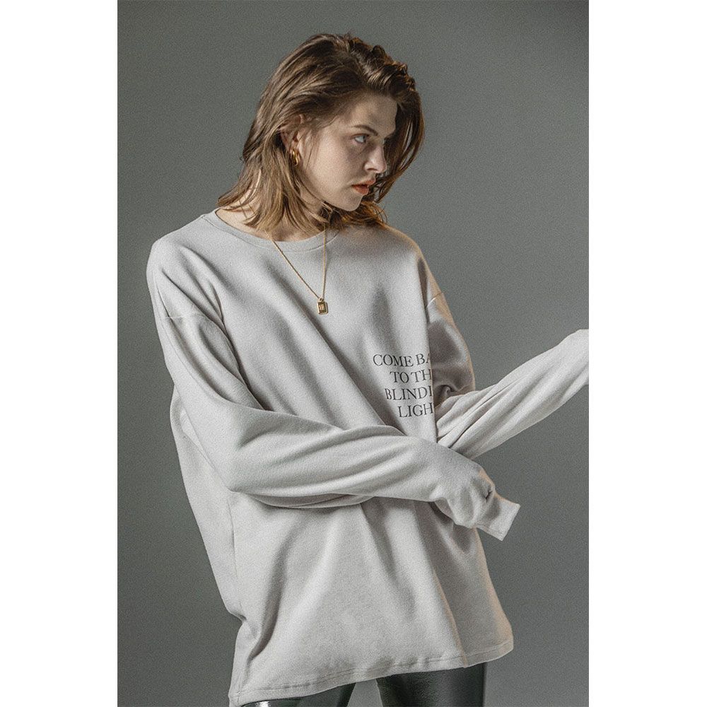 NIL DUE / NIL UN TOKYO - ロゴスリーブカットソー - LONG SLEEVE