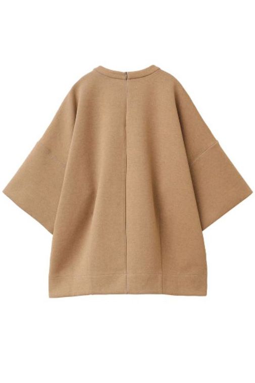 バークリーラインハーフスリーブトップス - BULKY LINE HALF SLEEVE TOPS