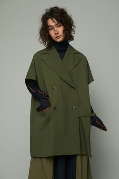 オーバーサイズ ジレ - Over size gillet - KHIKI