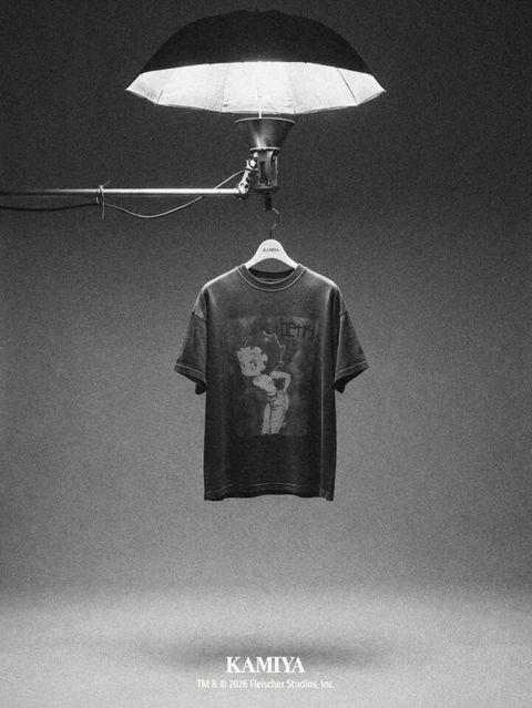【カミヤ × ベティ・ブープ™】 コラボTシャツが8月29日発売｜限定カプセルコレクション