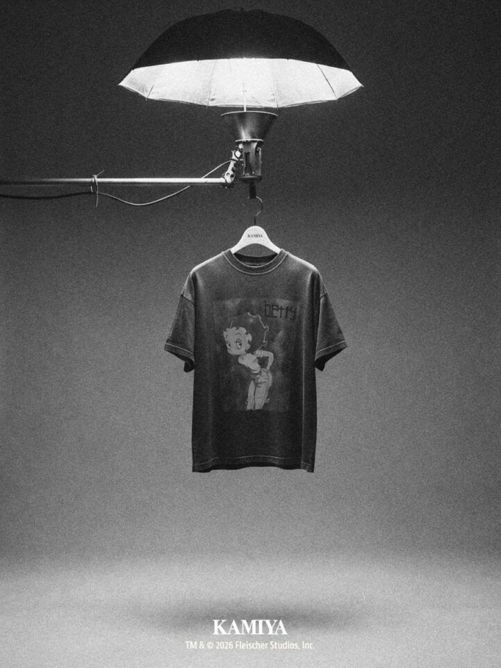 【カミヤ × ベティ・ブープ™】 コラボTシャツが8月29日発売｜限定カプセルコレクション