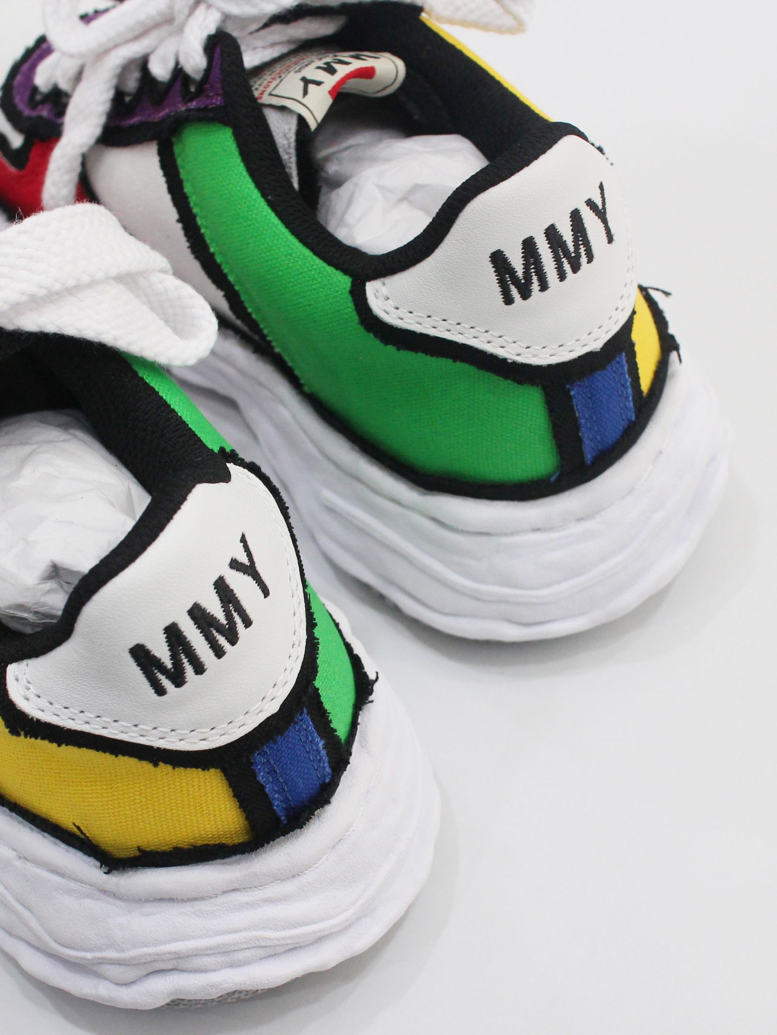 オリジナルソールスニーカー - WAYNE Low- Overhanging canvas Low-top sneakers Multi