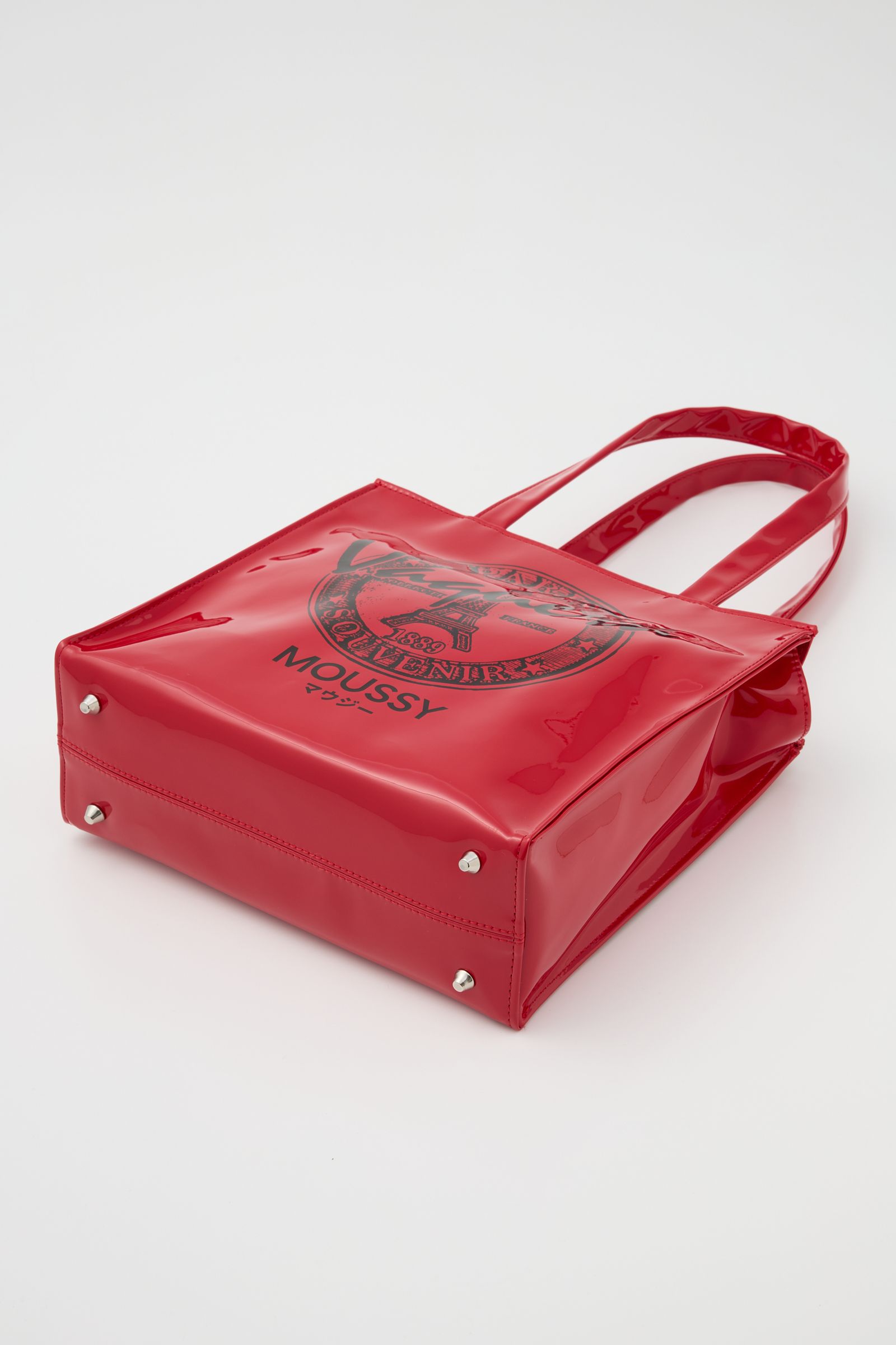 PVC トートバッグ "ミニ” |  VQ MINI SHOPPING BAG (RED)
